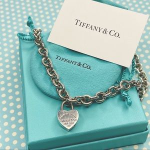 Return to Tiffany Heart Padlock Necklace